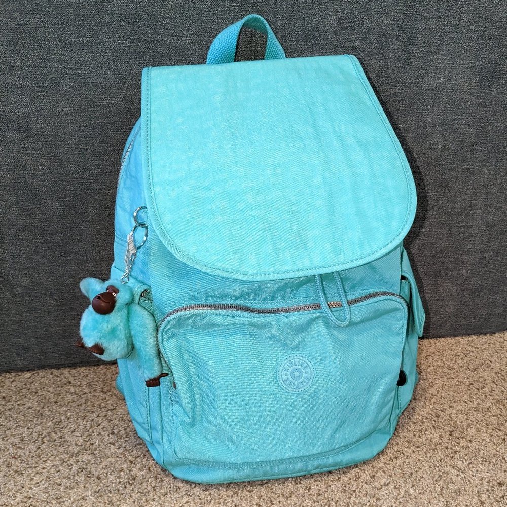 Kipling Ravier Backpack in Breezy Turquoise